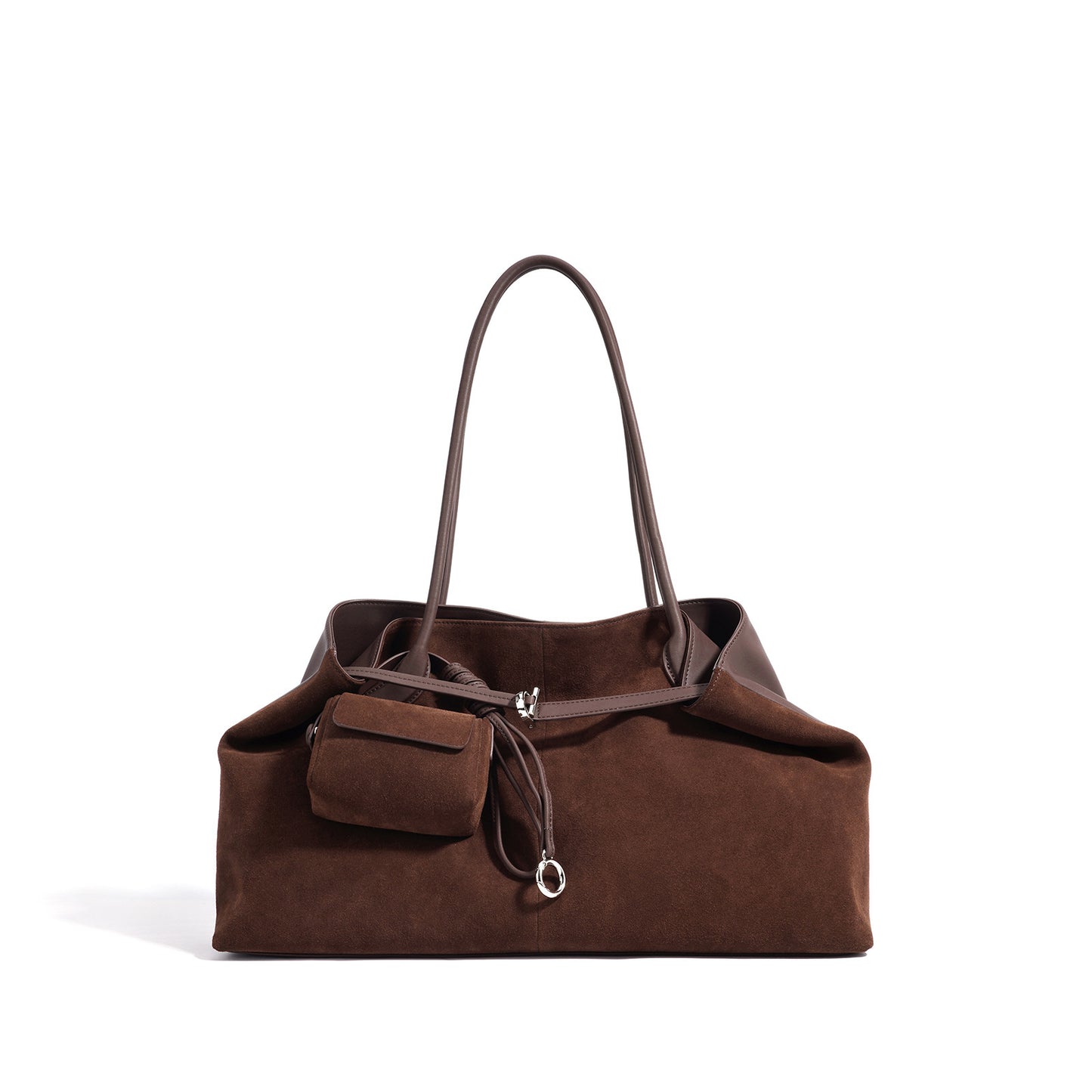 Cattle Leather Bag Autumn And Winter One-shoulder Women's Shopping Christmas Genuine Leather