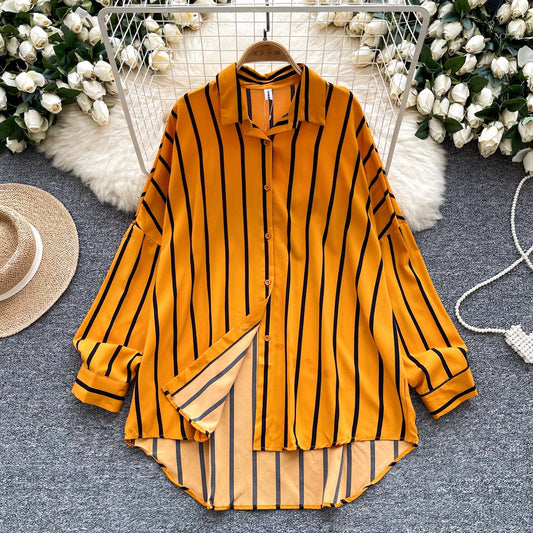 Loose, Mid-length Plus-size Shirt That Looks Slimming And Stylish