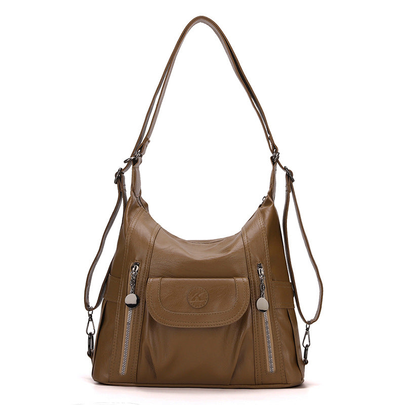 Shoulder Messenger Bag Tote Handbag Women's Multi-functional Backpack