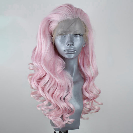 Women's Chemical Fiber Front Lace Wig Headgear