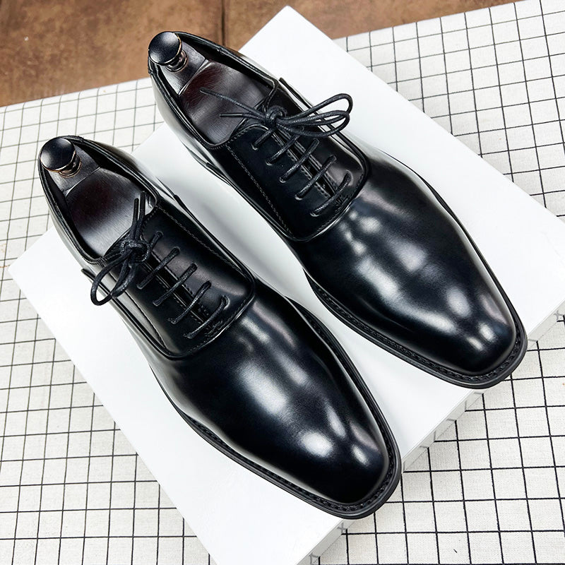 Formal Casual Leather Shoes Korean Fashion Japanese Retro