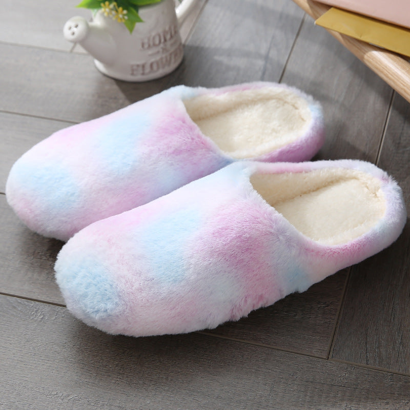 Japanese Women's Plus Size Warm Cotton Slippers