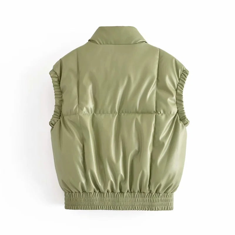 New Autumn And Winter Women's Lint Waistcoat