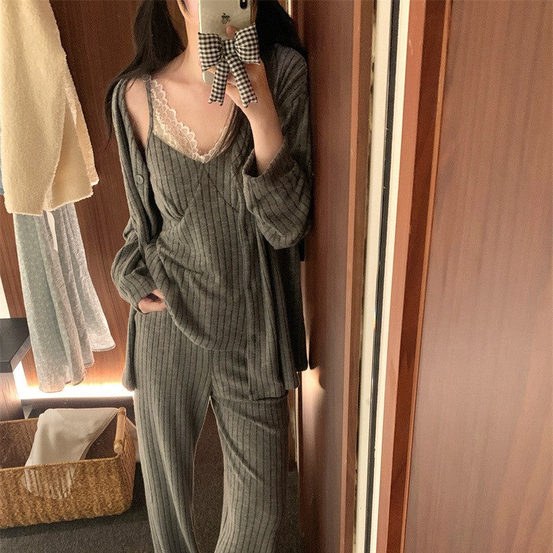Womens Loungewear Pajama Sets For Outside Wear