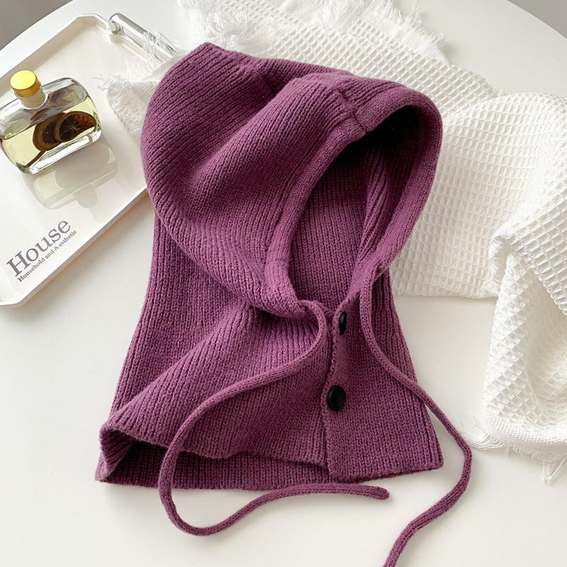 Hat Women's Warm Scarf One Couple