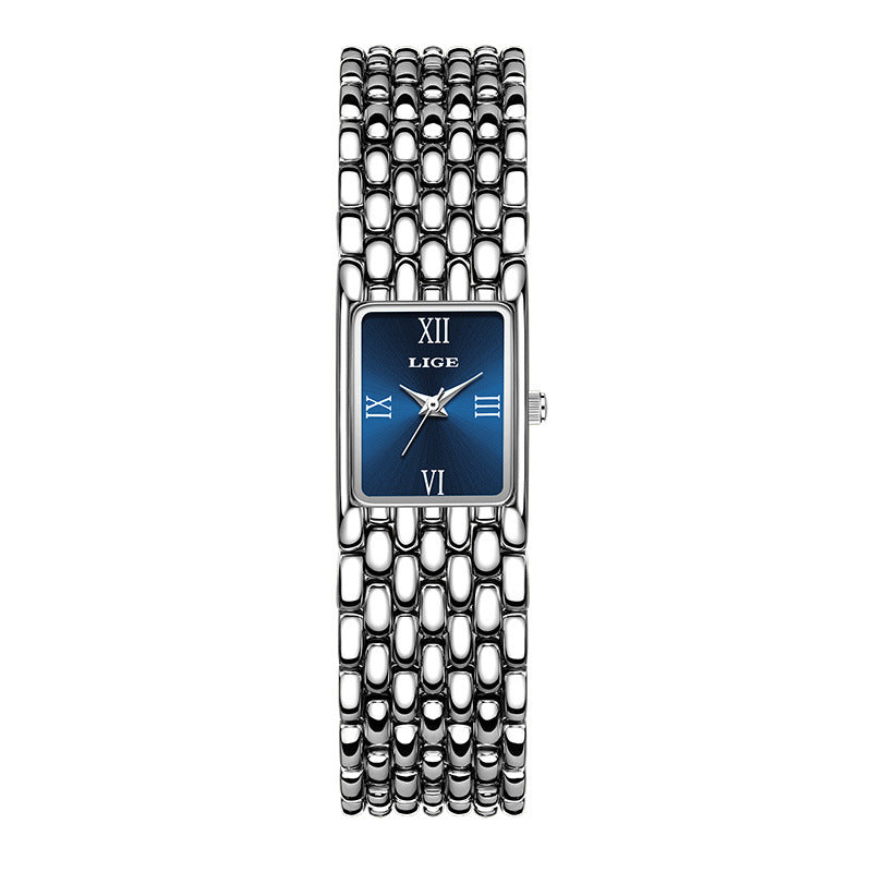 New Arrival Casual Simple And Compact Square Watch