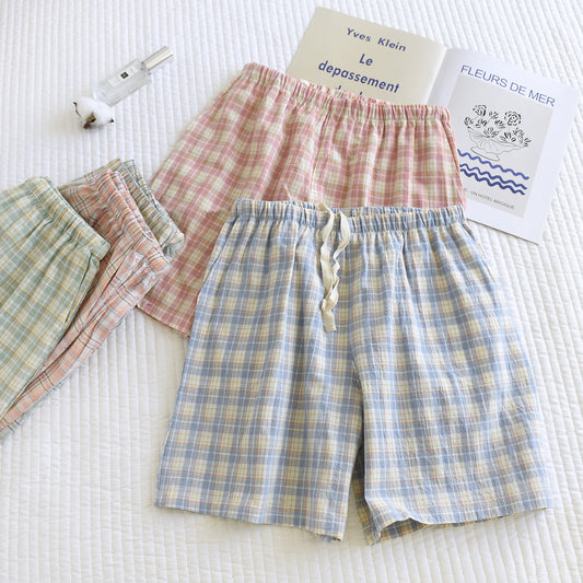 Leisure Home New Washed Cotton Women's Shorts