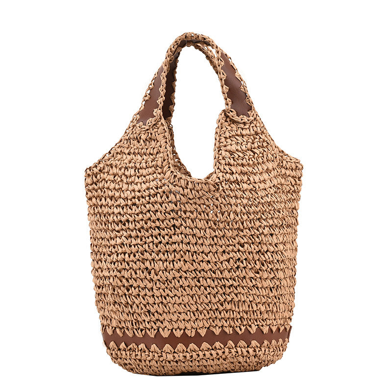 Women's Fashion All-match Casual Weaving Shoulder Bag