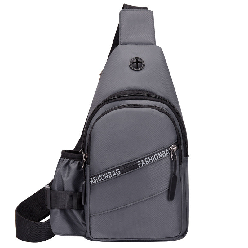 Men's Casual And Fashionable Chest Bag Portable And Breathable