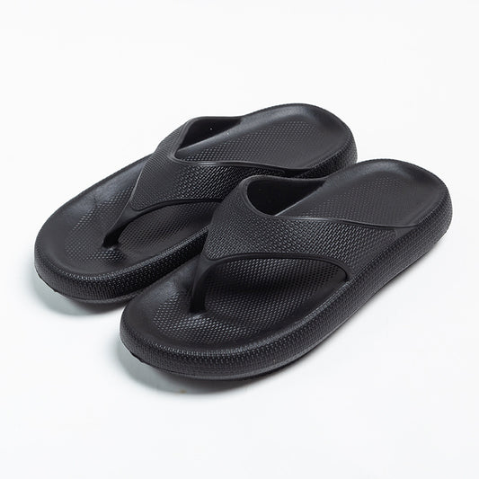 Women's Summer Thick Sole Herringbone Bathroom Home Slippers