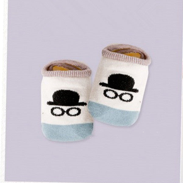 Summer Cartoon Print Baby Non-slip Floor Socks