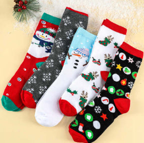 Christmas Cotton Socks