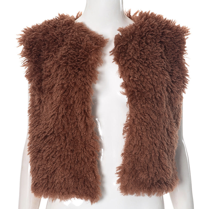 Women's Multi-color Fashionable Jacket Vest