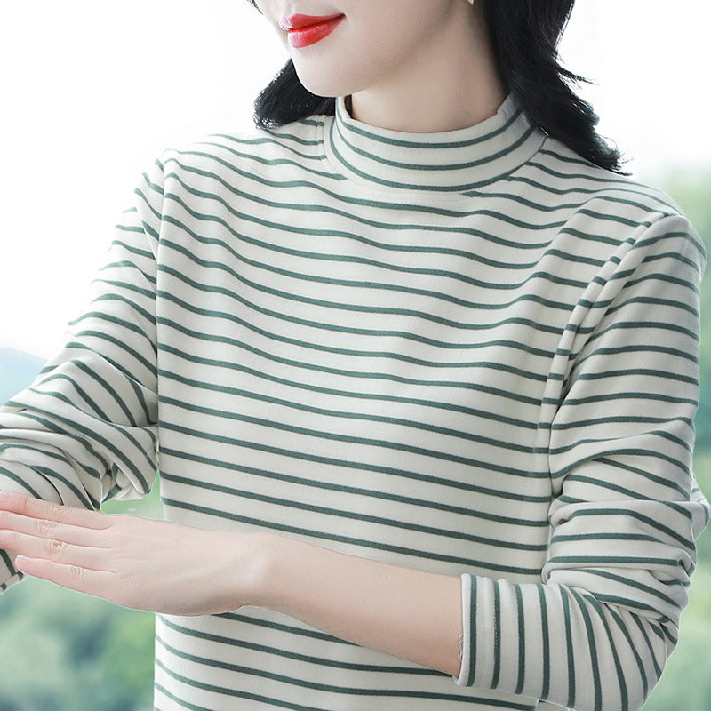 Women's AutumnWinter New Inner-Layer Warm Long-Sleeve Top