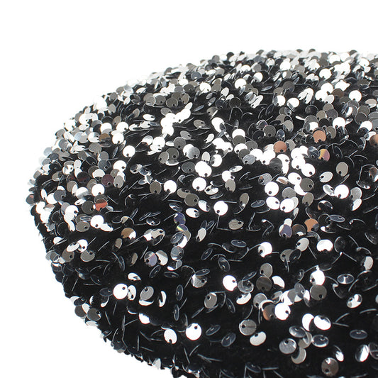 Versatile Fashion Couple Personality Casual Sequin Beret