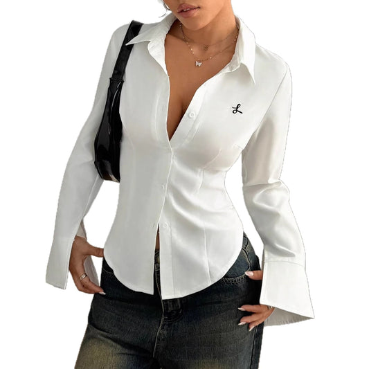 Stylish Minimalist Slim Fit Design For Women With Long Sleeves