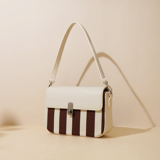 Summer New Contrast Color Shoulder Bag