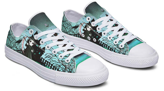 Fashion Print Couple Low-Top Canvas Shoes