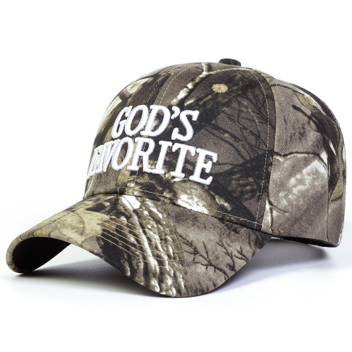 Baseball Cap Camouflage Branch Pattern Splash-ink Distressed