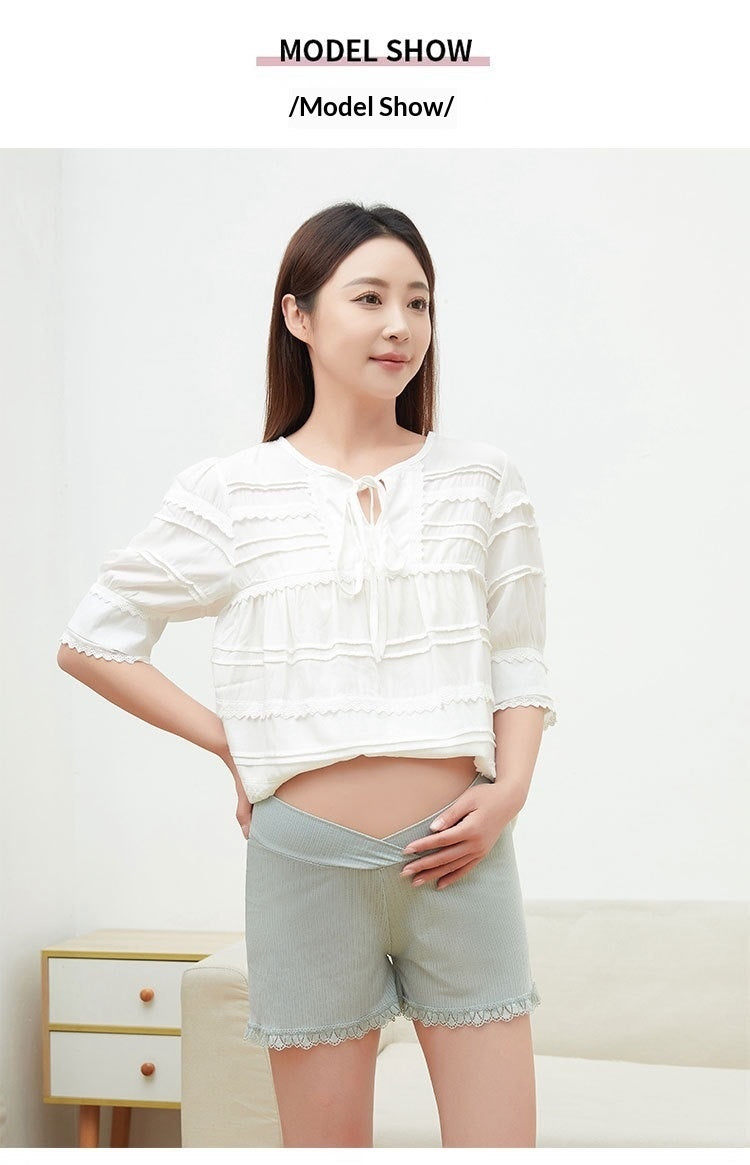 Maternity Safety Pants Loose Anti-Exposure Shorts