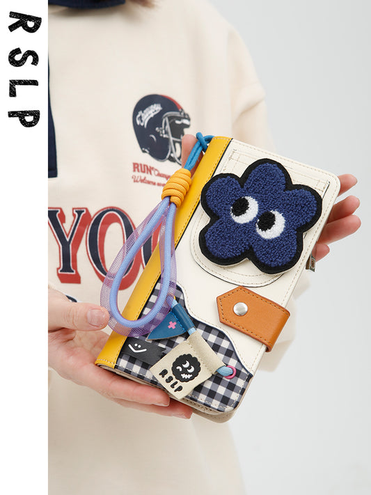 New Long Zipper Coin Purse Multiple Card Slots Sets In One Cute Cartoon Teenage Girl Heart Funny