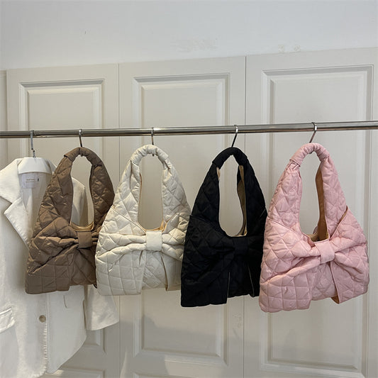 Polyester Women's One Shoulder Handbag