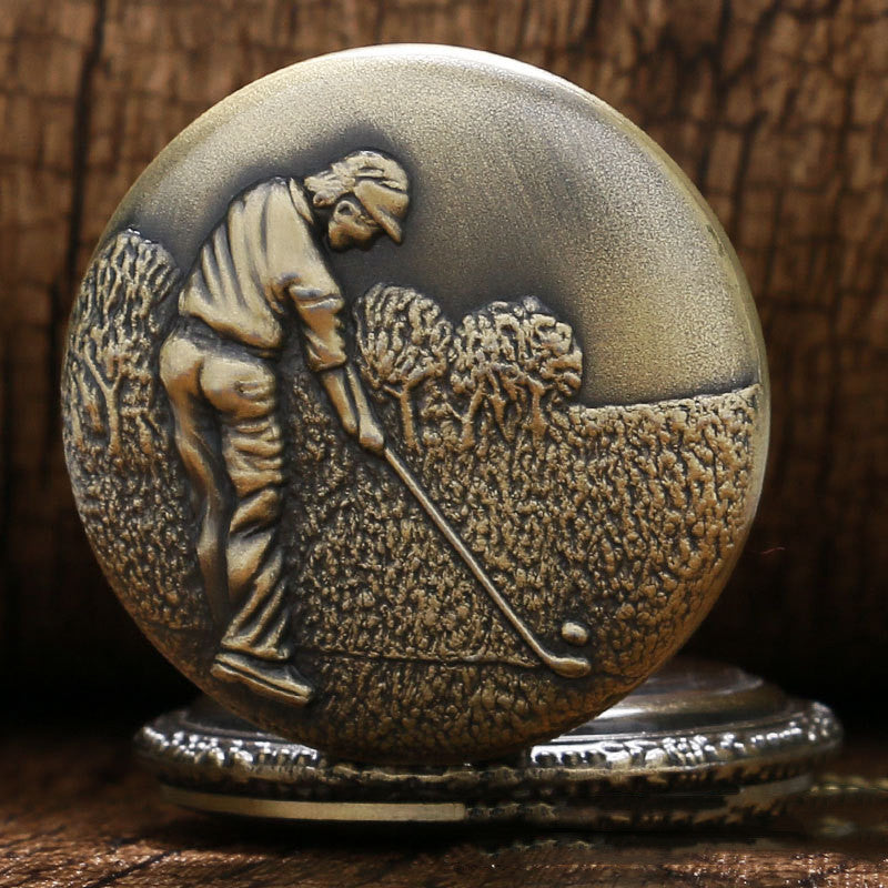Fashion Simple Classic Retro Lanyard Pocket Watch