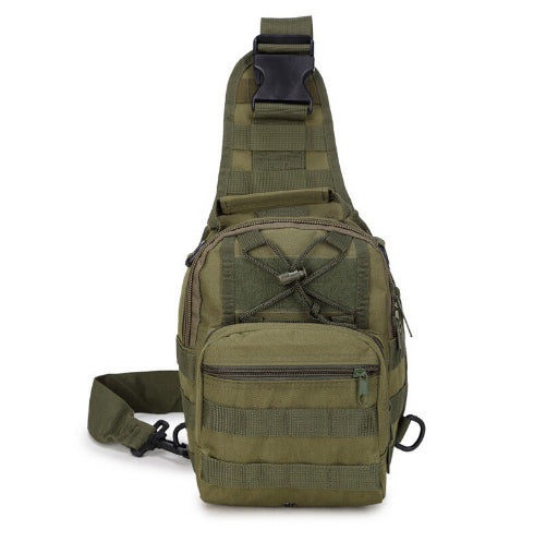Compatible with Apple, Hamburg Tactical Chest Bag IPAD Riding Shoulder Bag Outdoor Messenger Bag Leisure Bag Four-Use Backpack