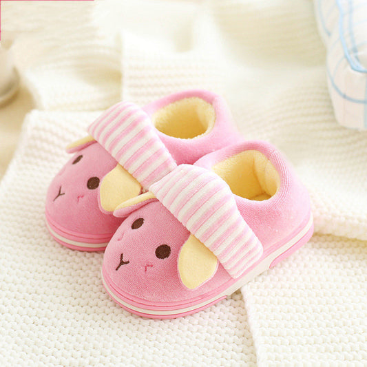 Cotton Slippers All Inclusive Children Household Cartoon Thermal