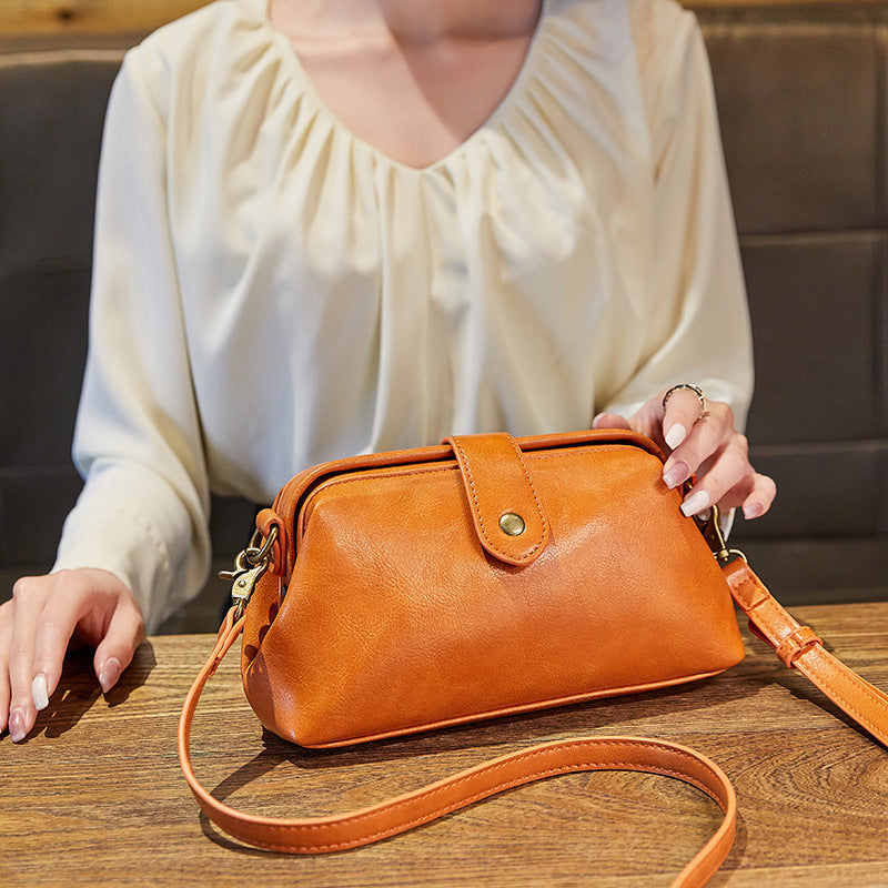 Retro Messenger Bag til Kvinder