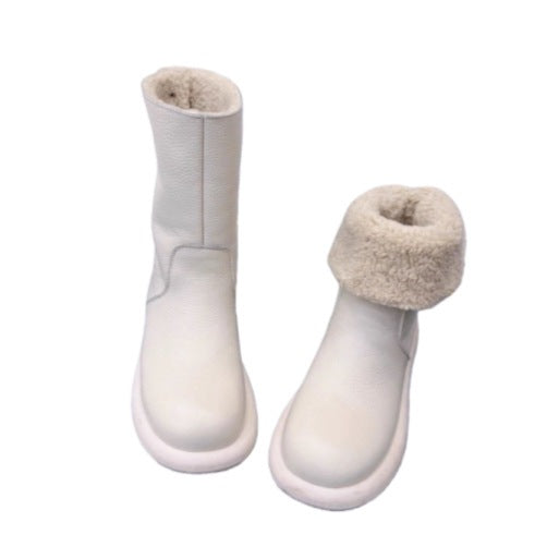 Womens Stylish Non-slip Thick-soled Snow Boots