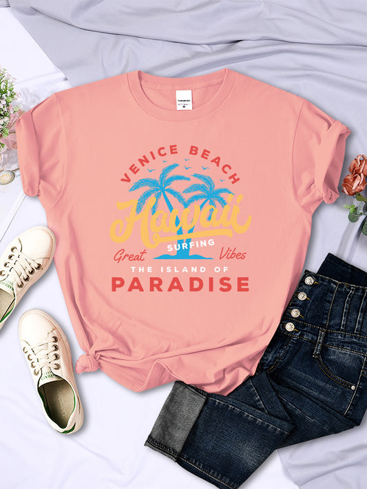 New Surfing Venice Beach Female T-shirt