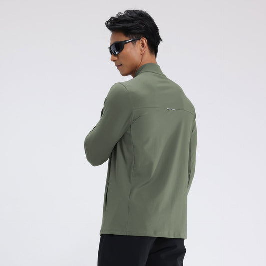 Sun Protection Outdoor Sports Fitness Jacket Men