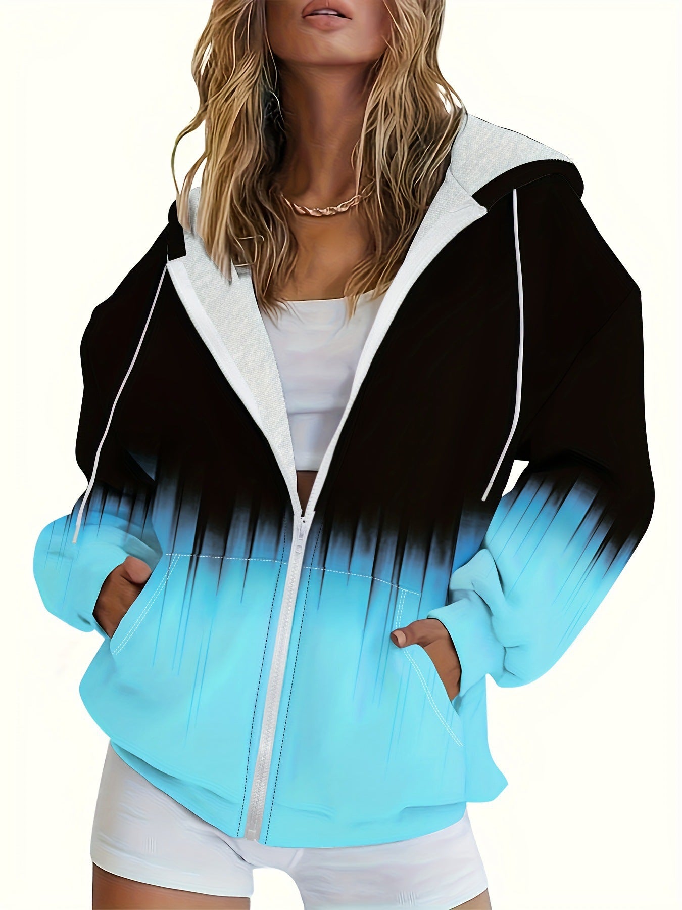 Casual Independent Station With Cardigan Coat