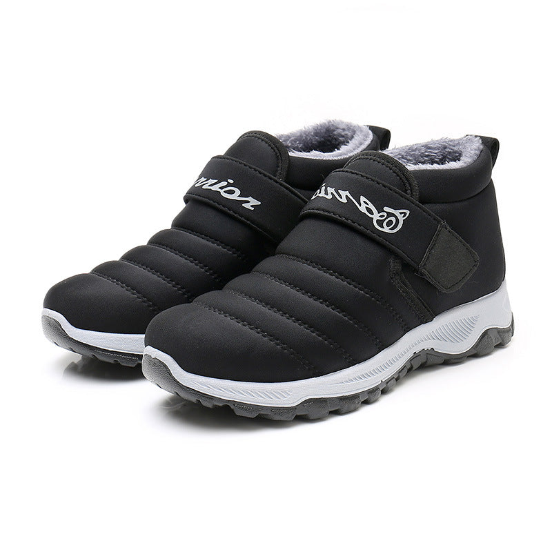 Winter Old Beijing Cotton Shoes Women Plus Cashmere