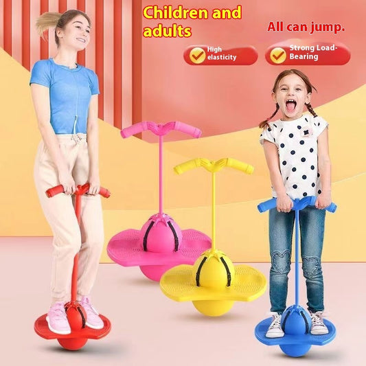 Jumping Ball Children's Bouncing Ball Adult Balance Fitness Elastic Ball Toys Kids Bouncing Ball