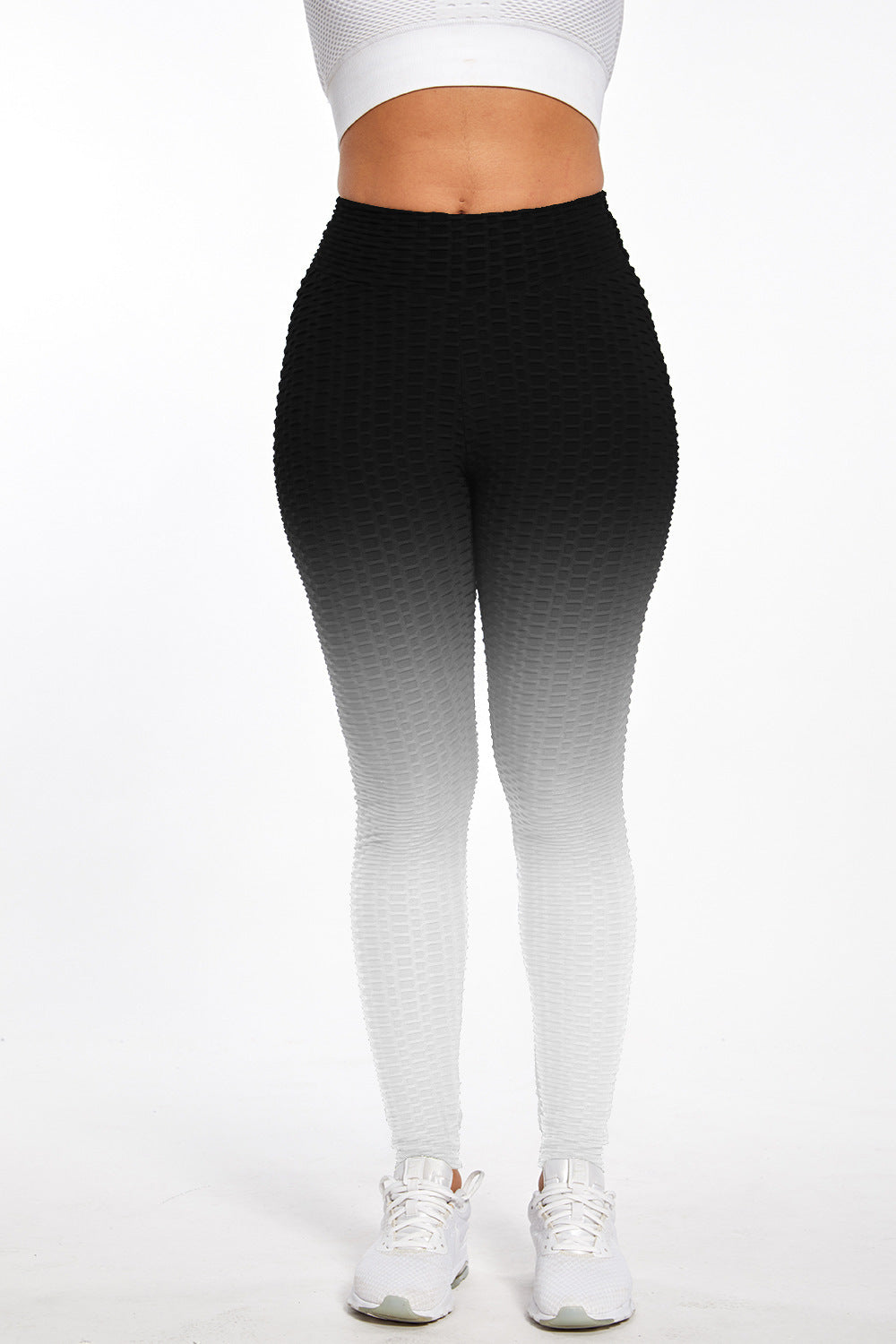 Digital Printed High Waist Stretch Yoga Pants