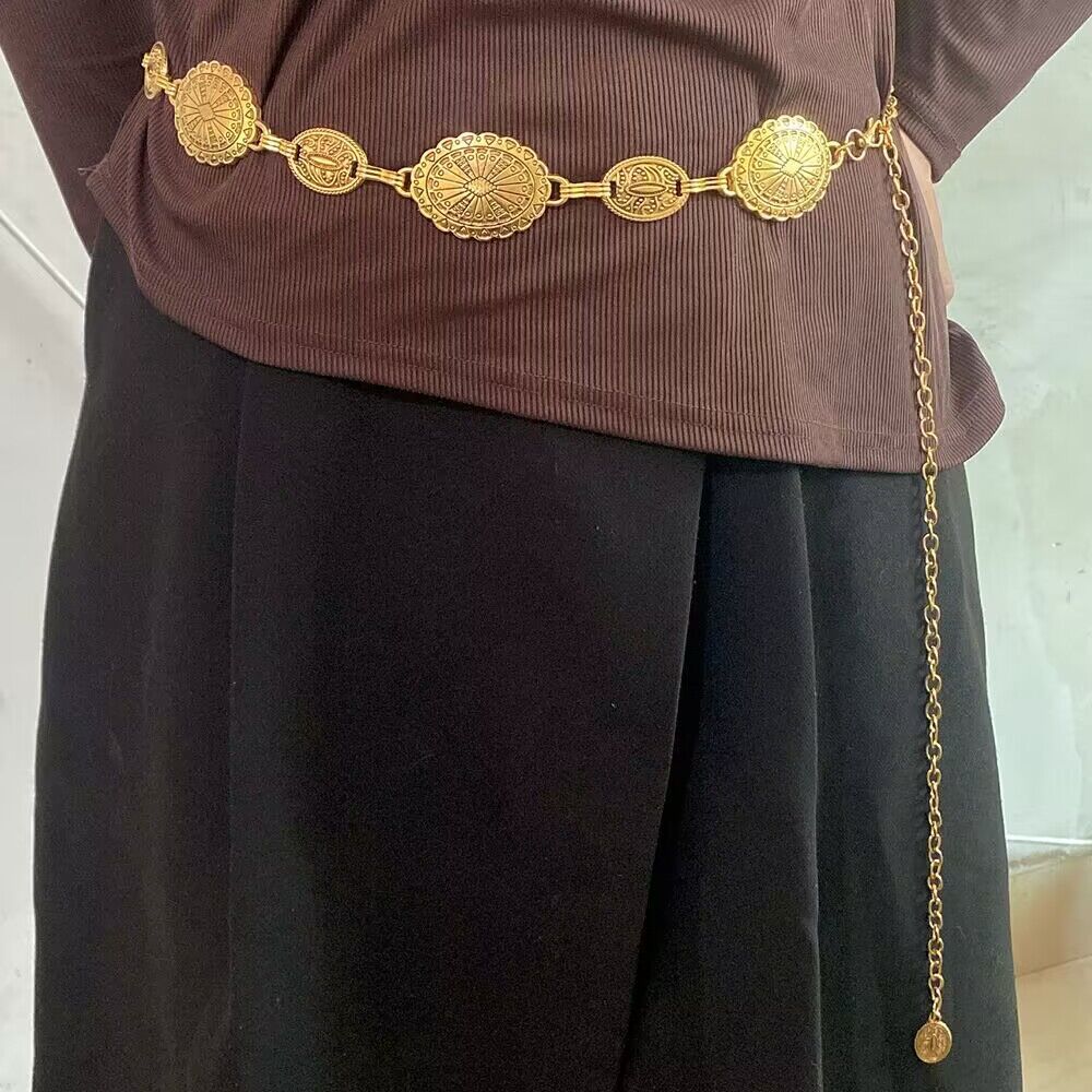 Ethnic Style High-grade All-match Distressed Skirt Shaped Accessory Waist Decorations