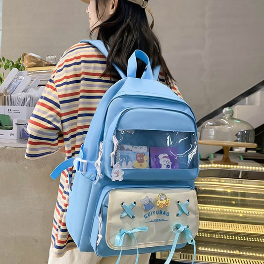Korean Version Of The Campus Elementary School Students From Third To Sixth Grade Schoolbag Shoulder Bag Female