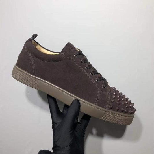 Casual couple red bottom shoes sneakers