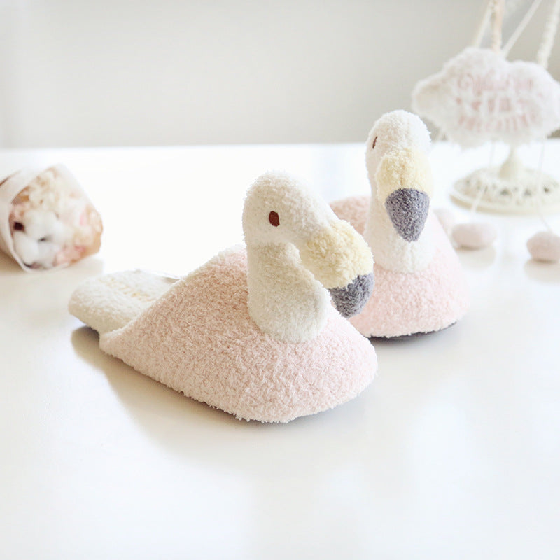 Winter soft non-slip indoor home slippers