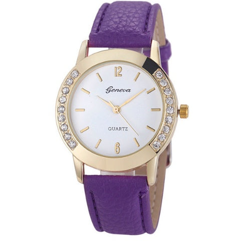 marque montres pour femmes femmes montres Femmes En Cuir Quartz Montre Montres montre femme Ventes Chaudes