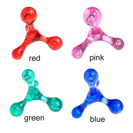 Manual frog massager