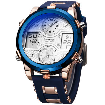 Dual movement quartz watch