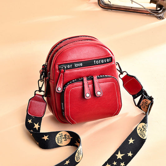 Broadband crossbody bag