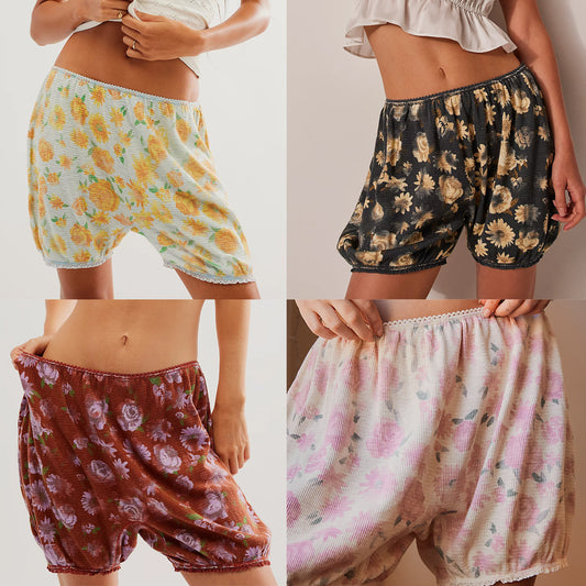 Fashion Women's Fruit Floral Shorts