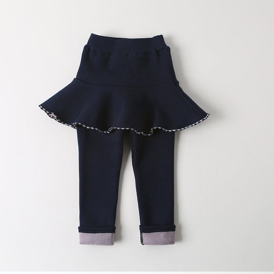 Children's Fake Two Piece Culottes