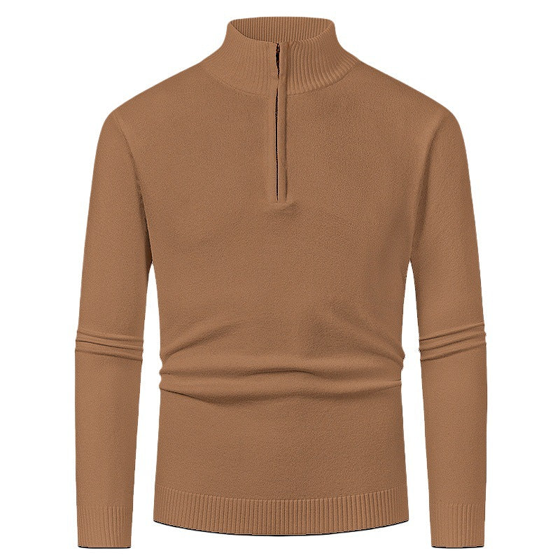 Fashion Trend Half Zipper Sweater