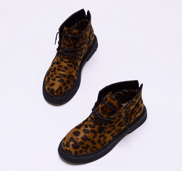 Summer Flat Heel Short Tube Thick Bottom Round Toe Short Boots