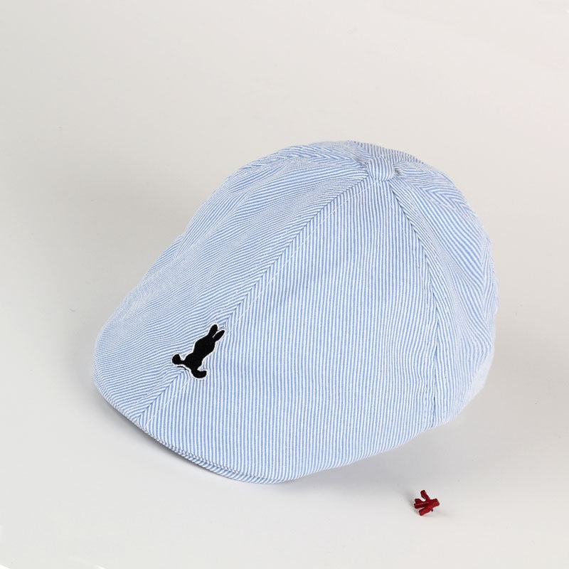 New Solid Color All-match Beret Embroidered Korean Style